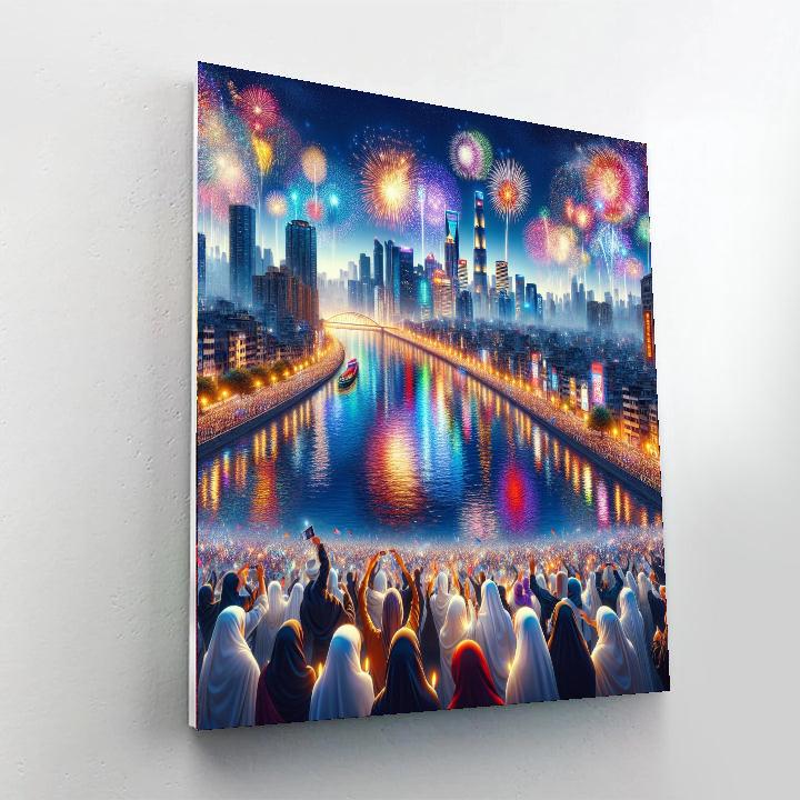 Macau International Fireworks Display Contest Numbered Painting Kits
