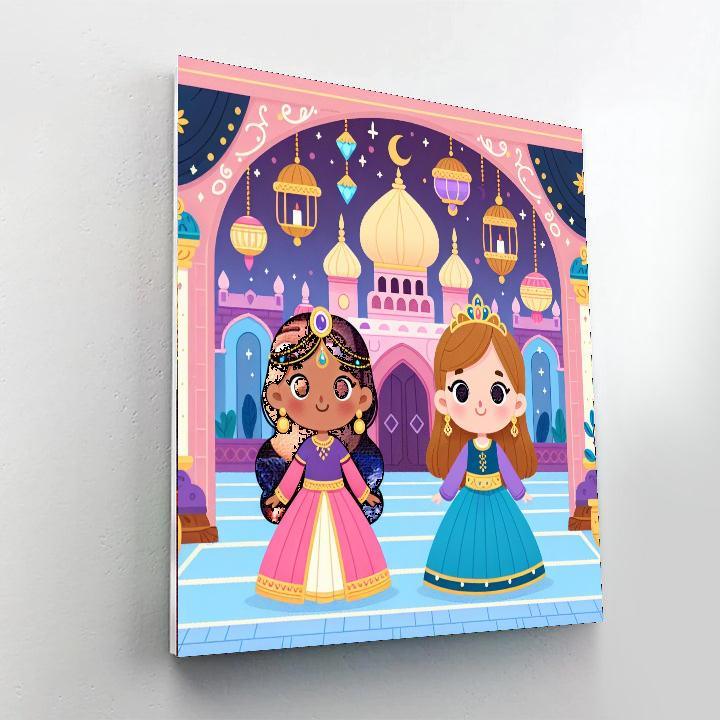 Princess's Enchanted Ball Paint By Numbers Kits