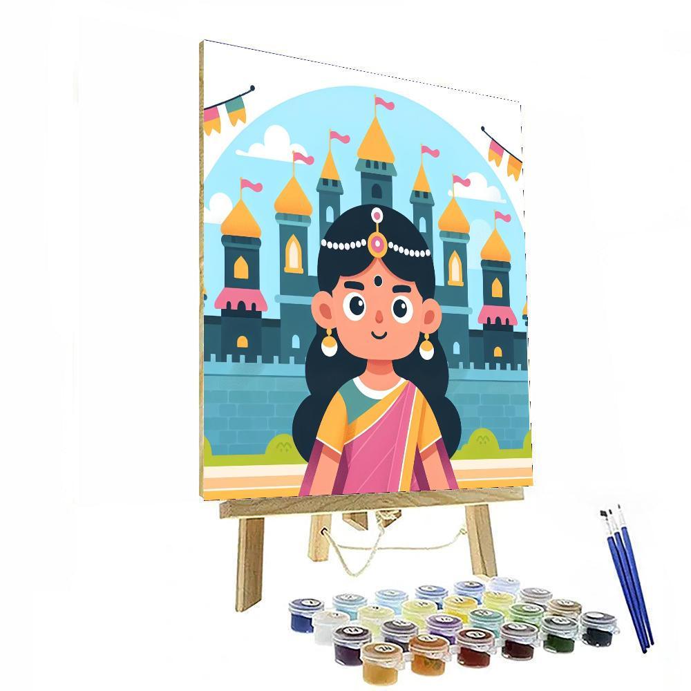 Princess Castle Dreams Paint By Number