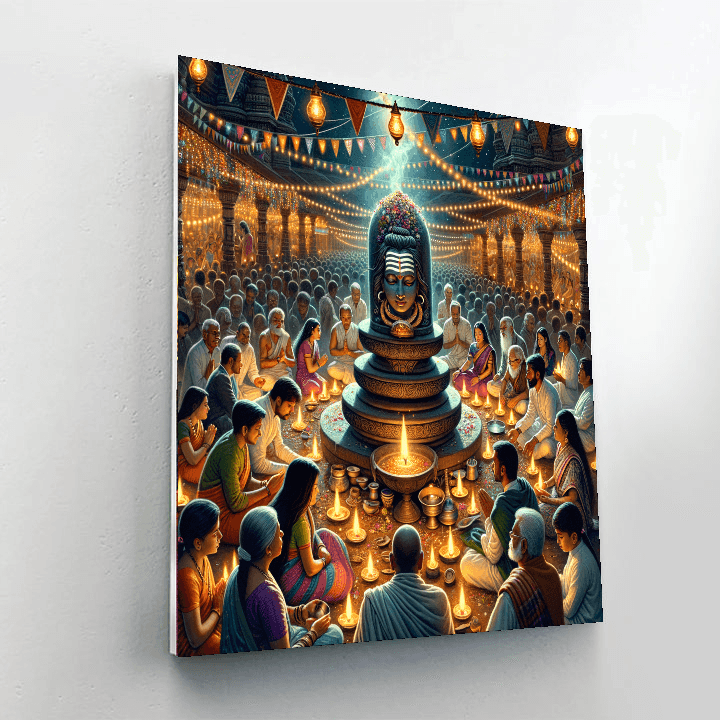 Maha Shivaratri - India DIY Paint By Numbers