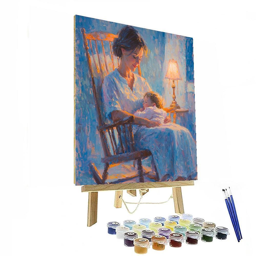 Cherished Lullabies DIY Paint By Numbers