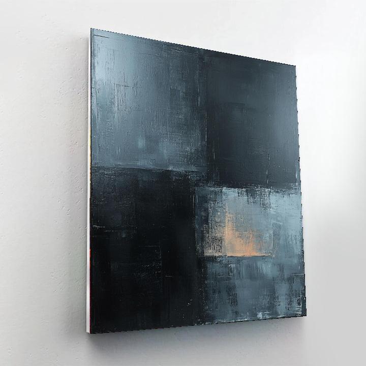 Mark Rothko Inspired Resonant Silence  DIY Paint By Numbers