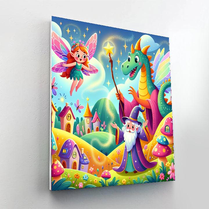 Journey To Magical Realms Numbered Painting Kits