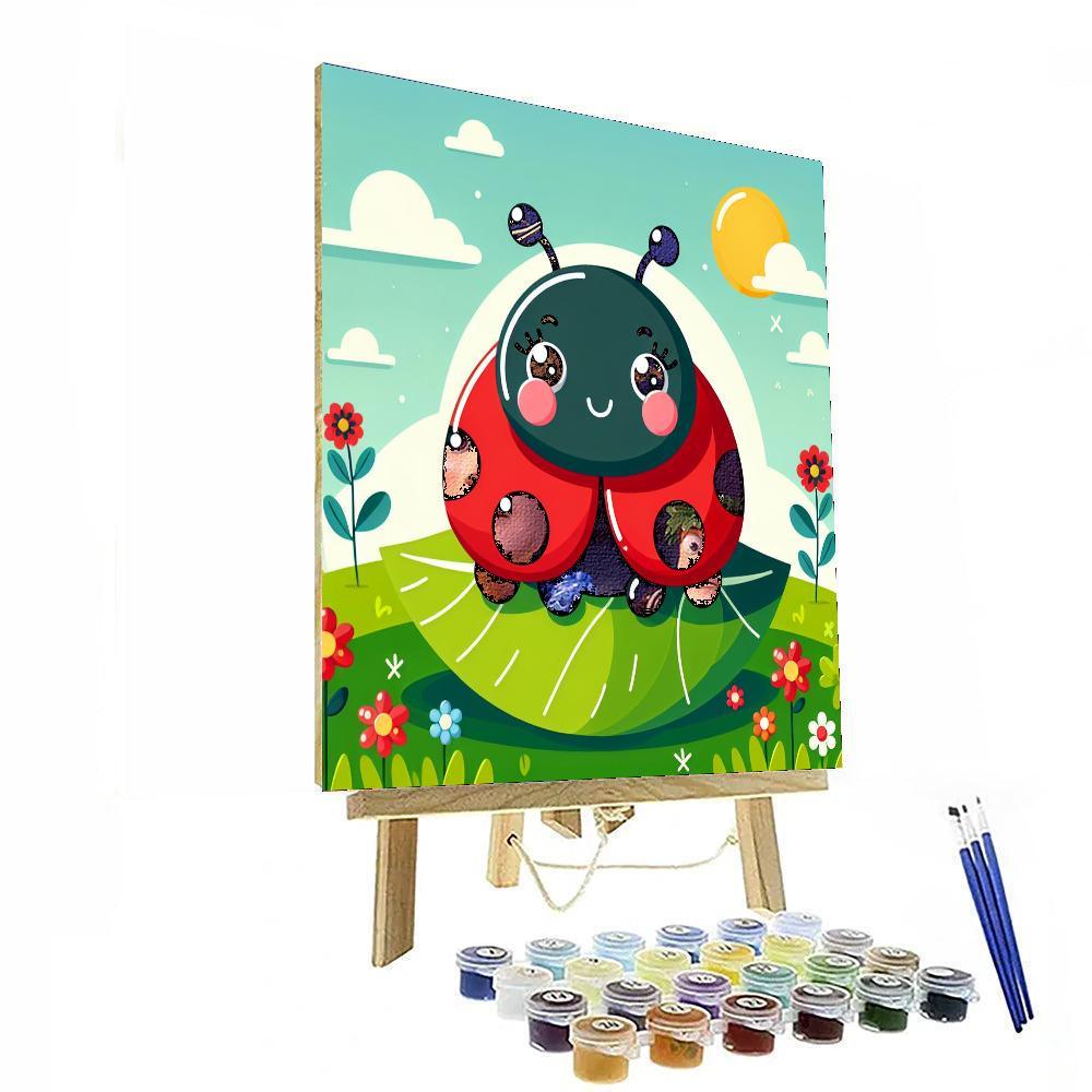 Sunny Ladybug Paint By Numbers Kits