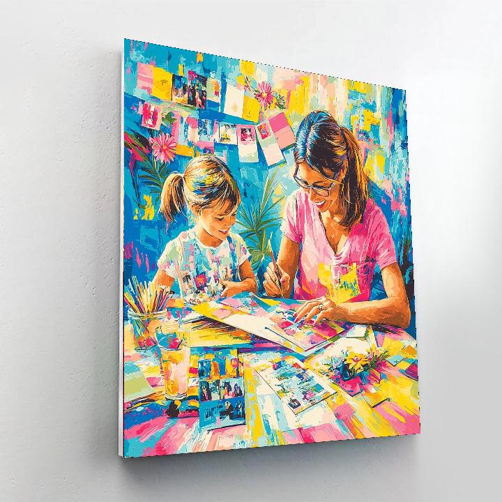 The Bonds We Build Number Painting