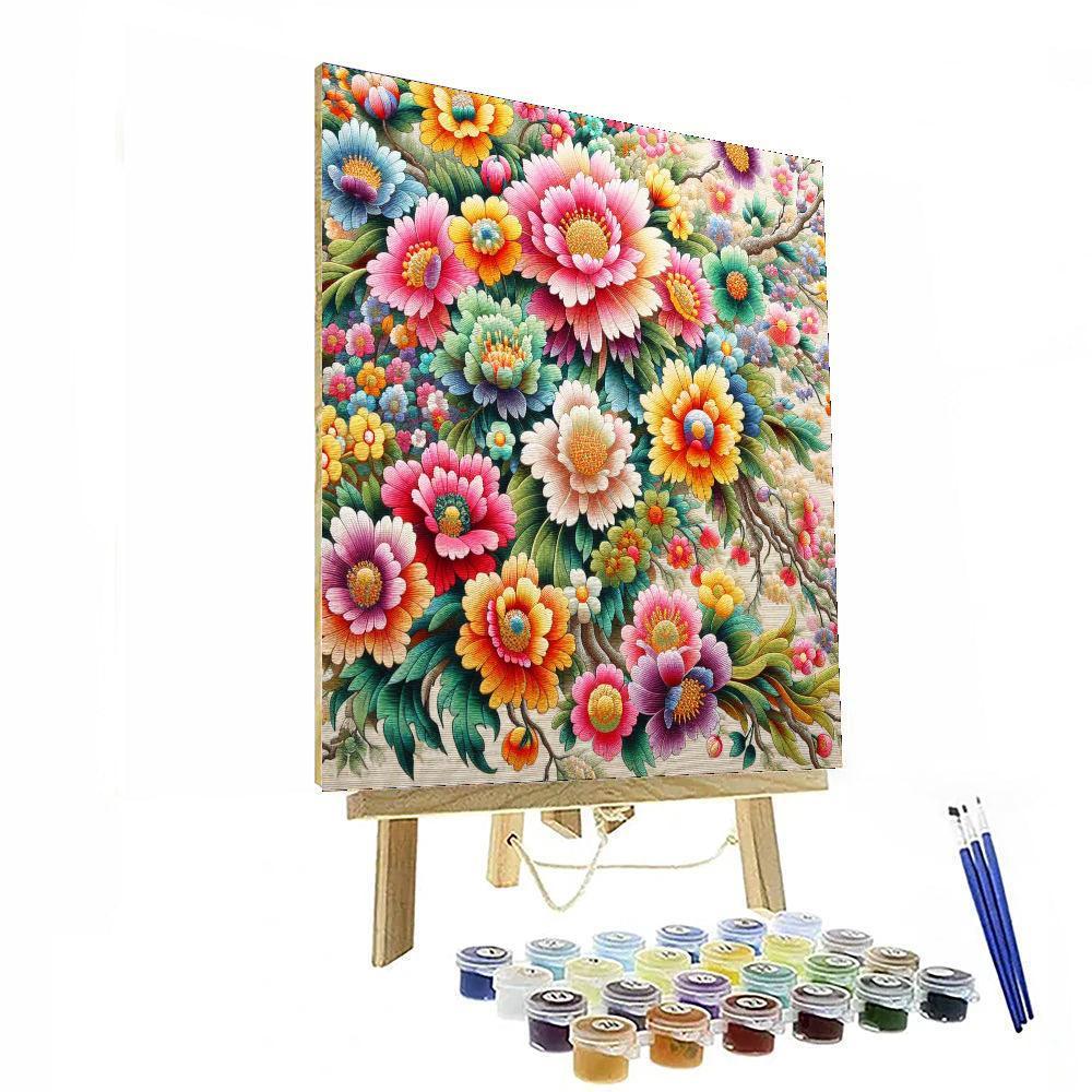 Eternal Spring Tapestry Paint By Numbers
