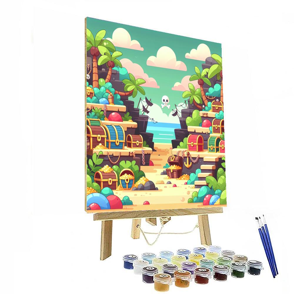 Pirate's Cove Mystery Paint By Numbers Kits