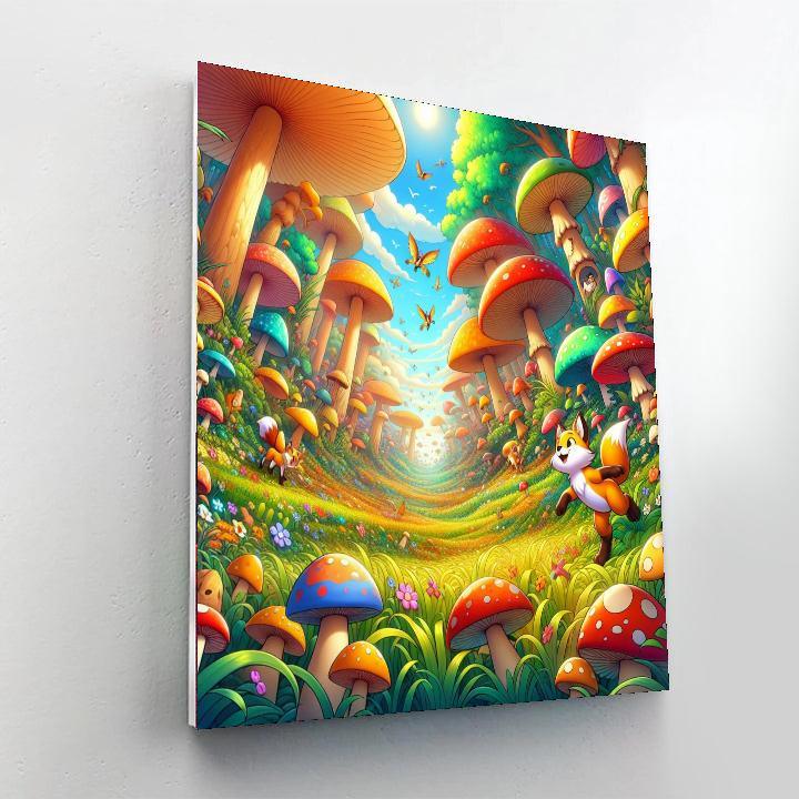 Charming Fox Tale Paint By Numbers Kits