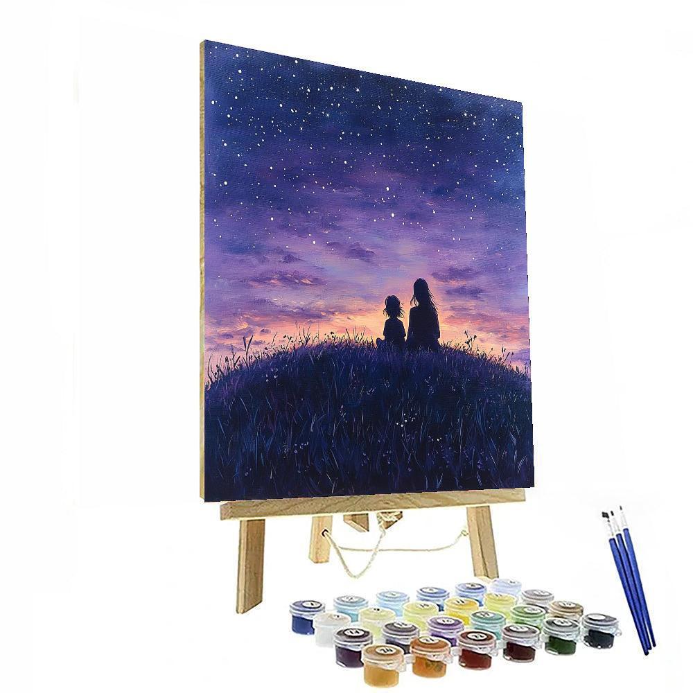 Twilight Whisper Number Painting