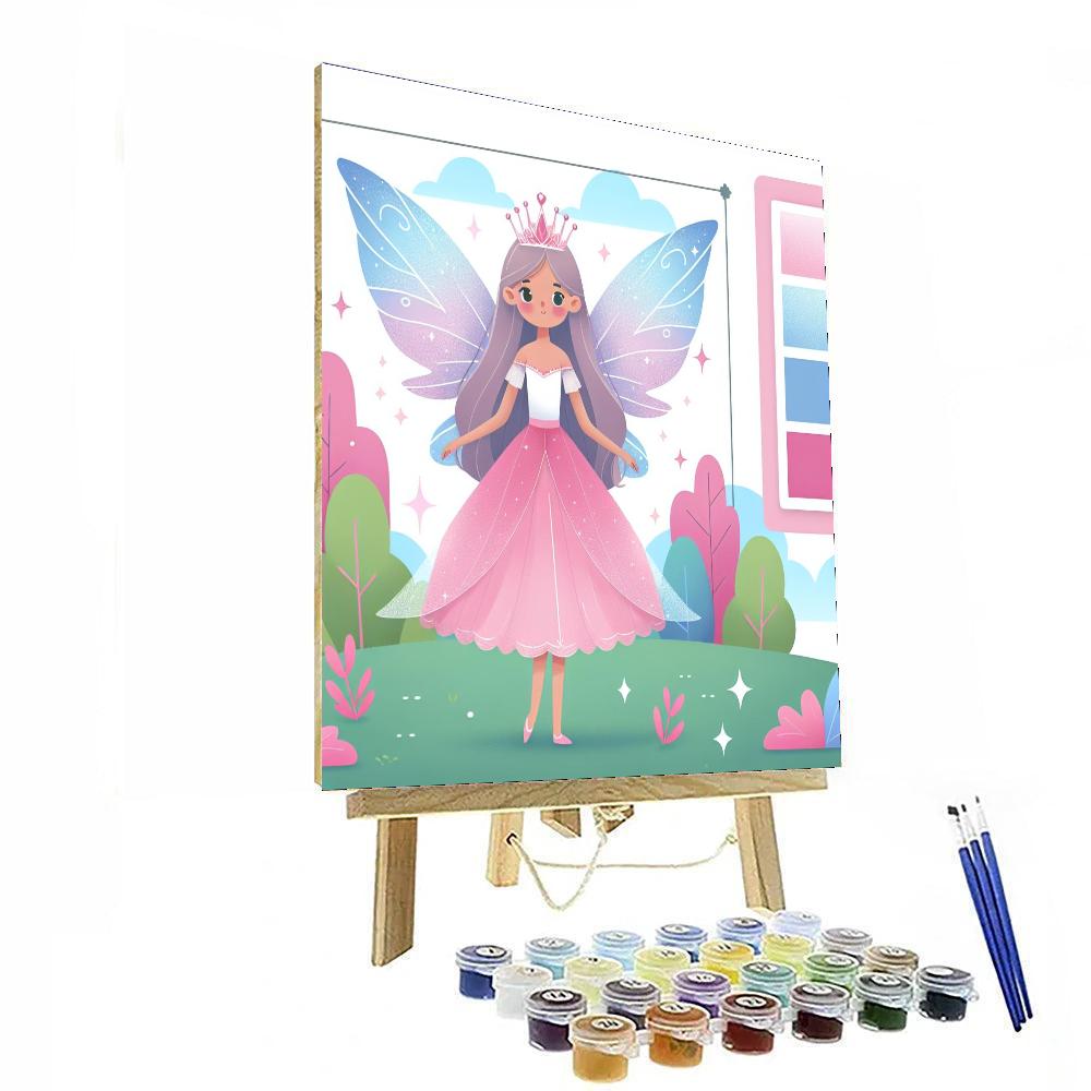 Ethereal Fairy Princess Paint By Numbers Art