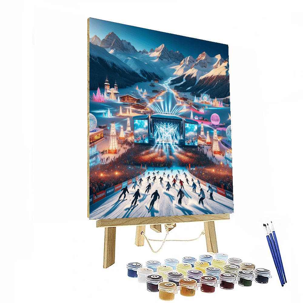 Snowbombing - Austria Paint By Numbers Art