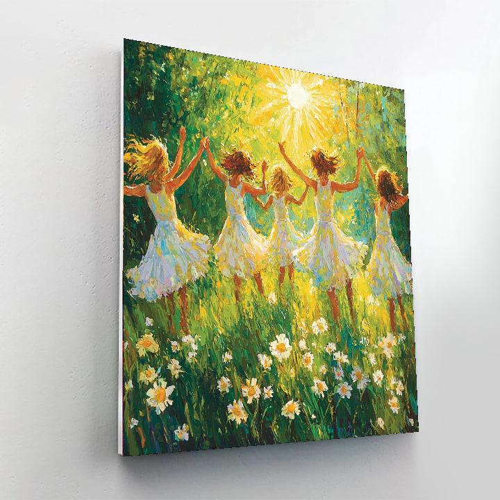 Magic In The Moment Number Painting