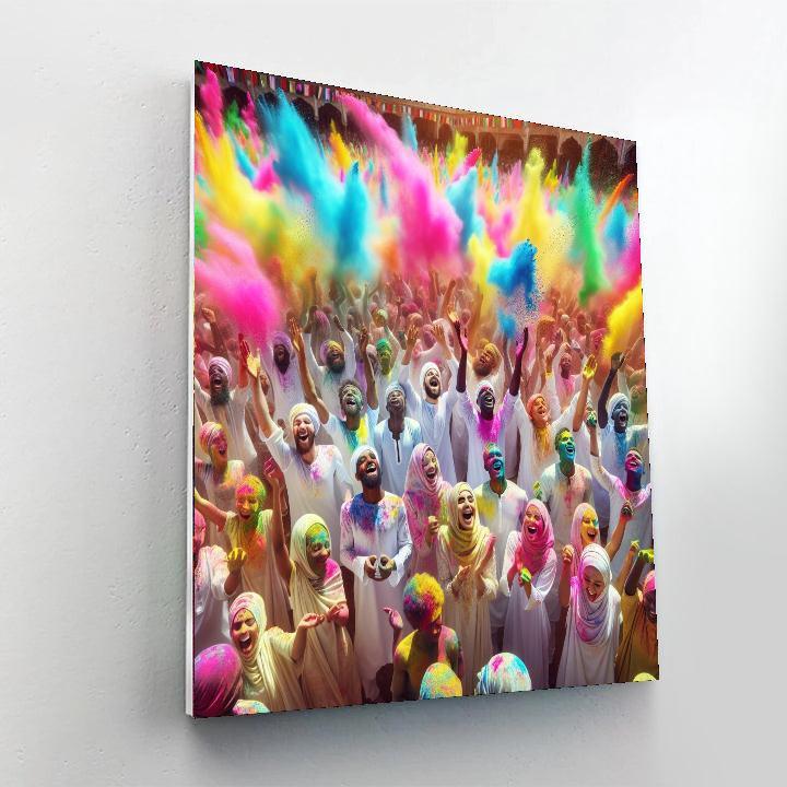 Festival Of Colors - Holi Paint By Number