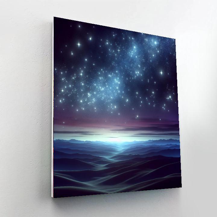 Dreamy Nighttime Adventures DIY Paint By Numbers