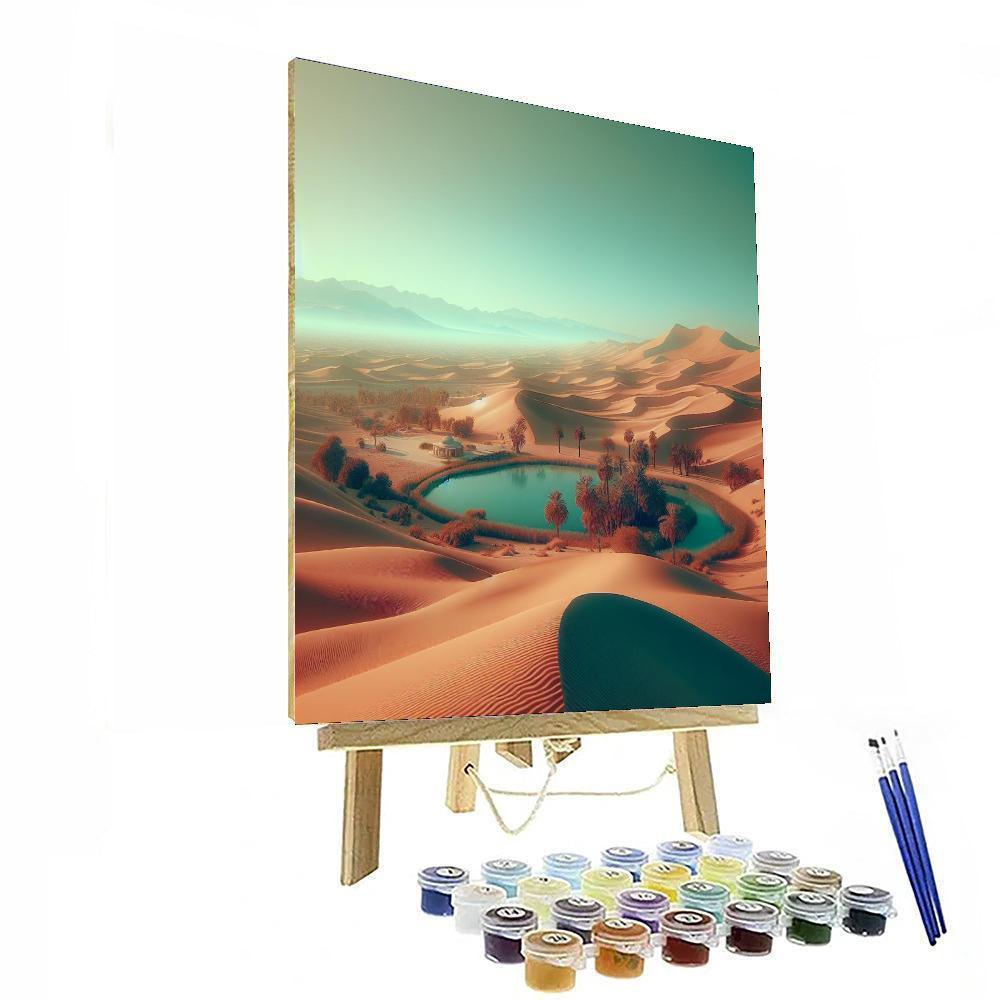 Mystical Desert Mirage Paint By Numbers