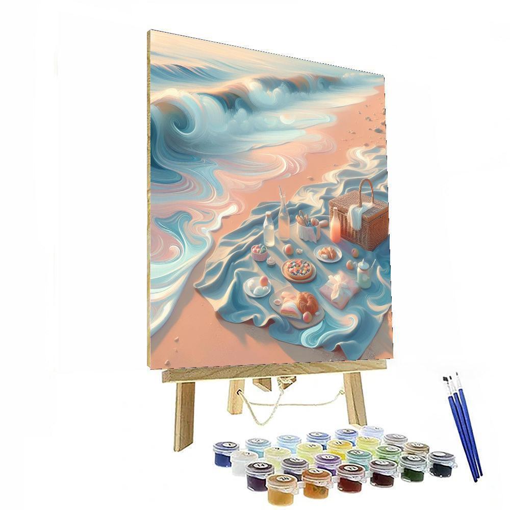 Dreamy Seaside Picnic Numbered Painting Kits