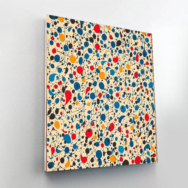 Joan Miró Inspired Fantasy Patterns  Number Painting