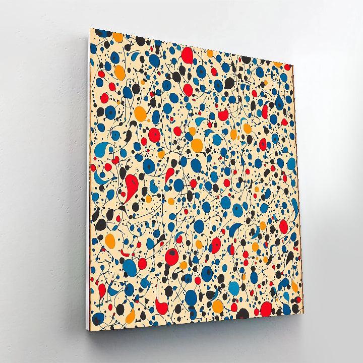 Joan Miró Inspired Fantasy Patterns  Number Painting