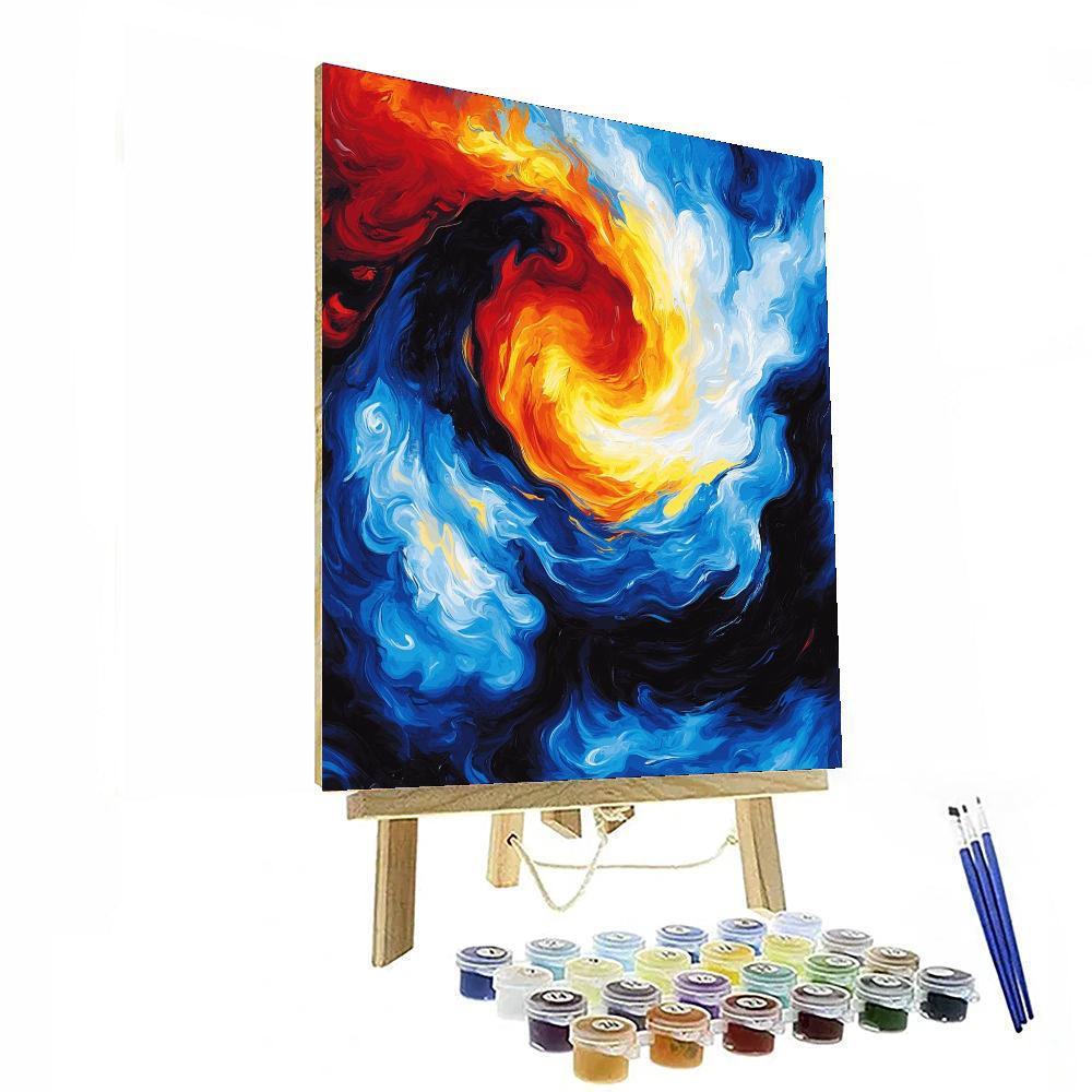 Caravaggio Inspired Dreamscape Abstraction  Numbered Painting Kits
