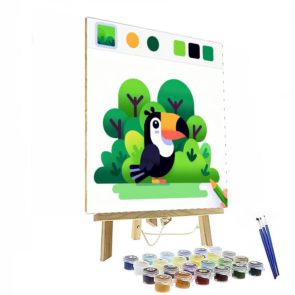 Mystic Rainforest Paint By Number