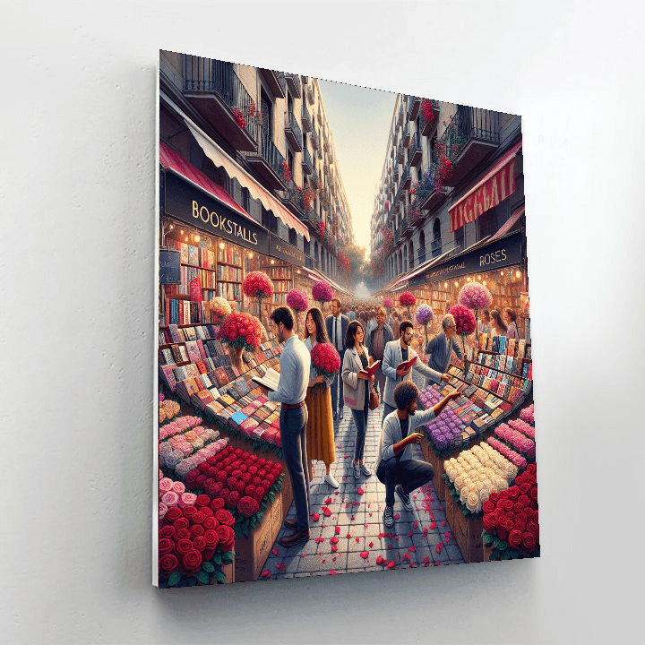 Sant Jordi's Day - Spain DIY Paint By Numbers