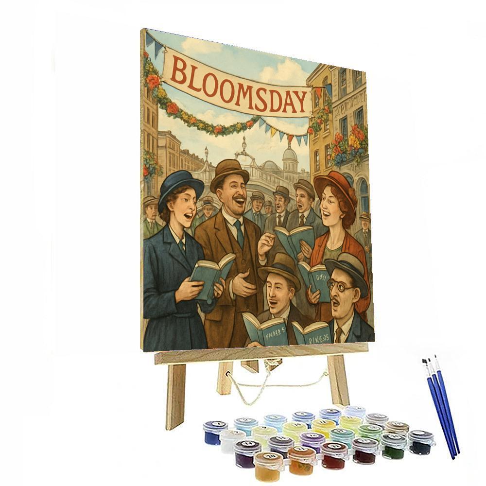 Bloomsday - Dublin, Ireland Paint By Numbers Art