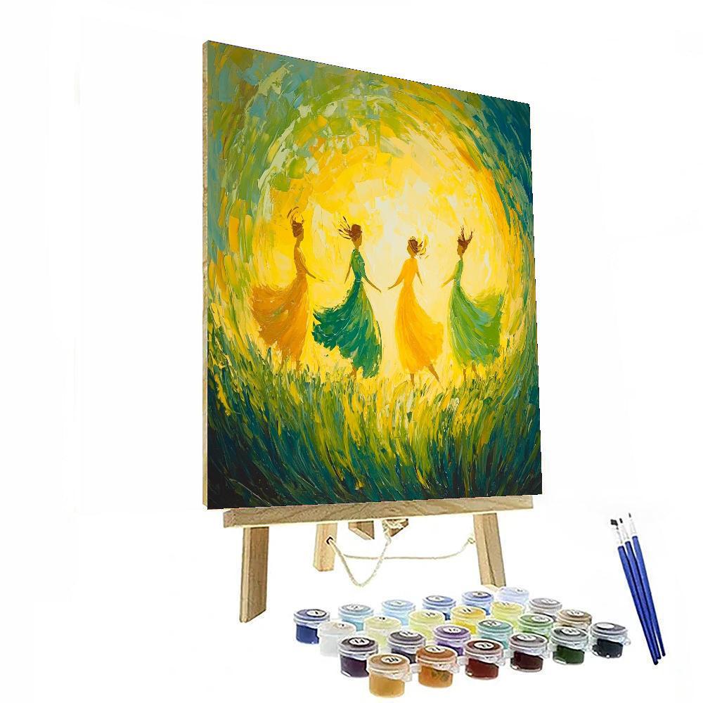 Dancing Together Painting By Numbers Kit