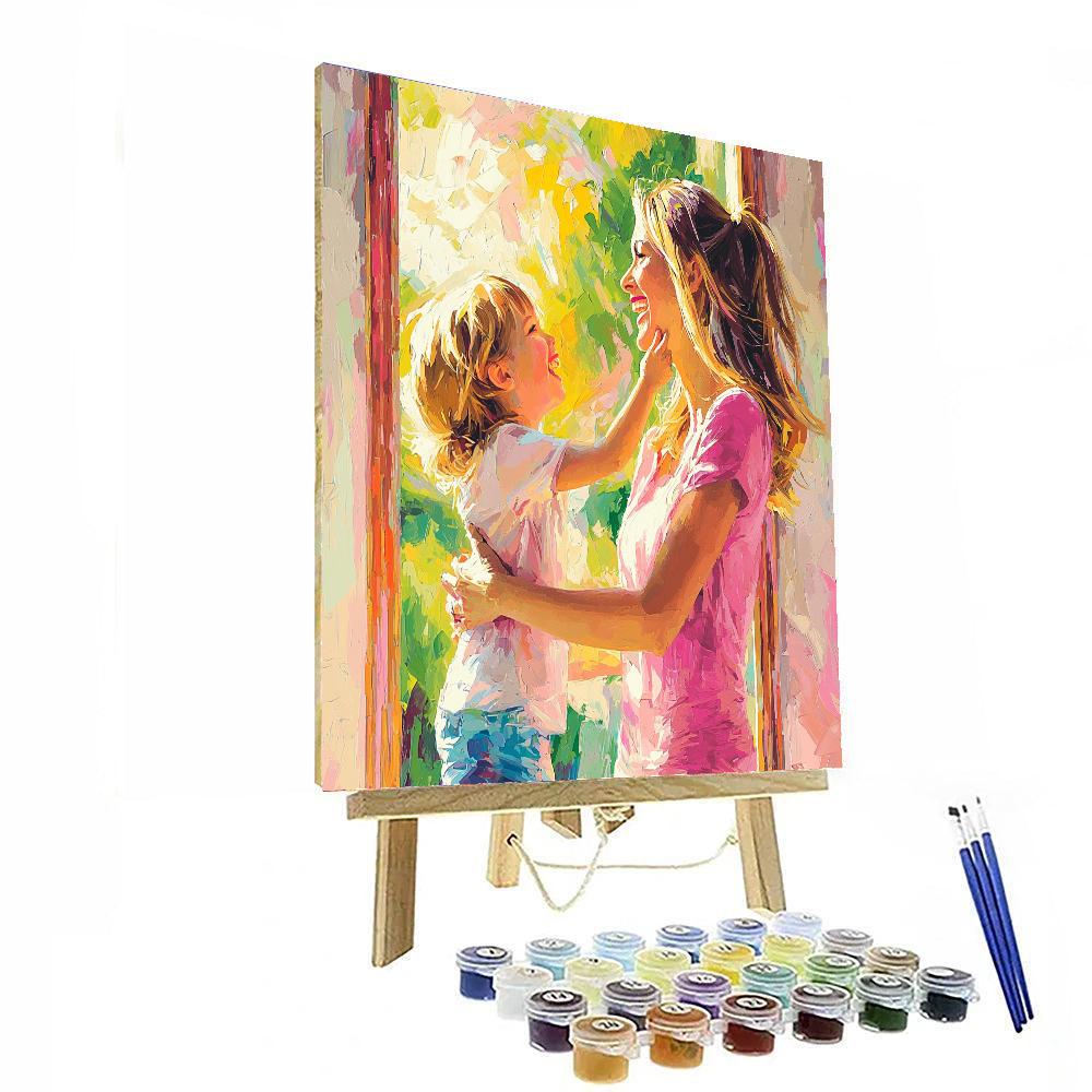 Silly Faces Paint By Number