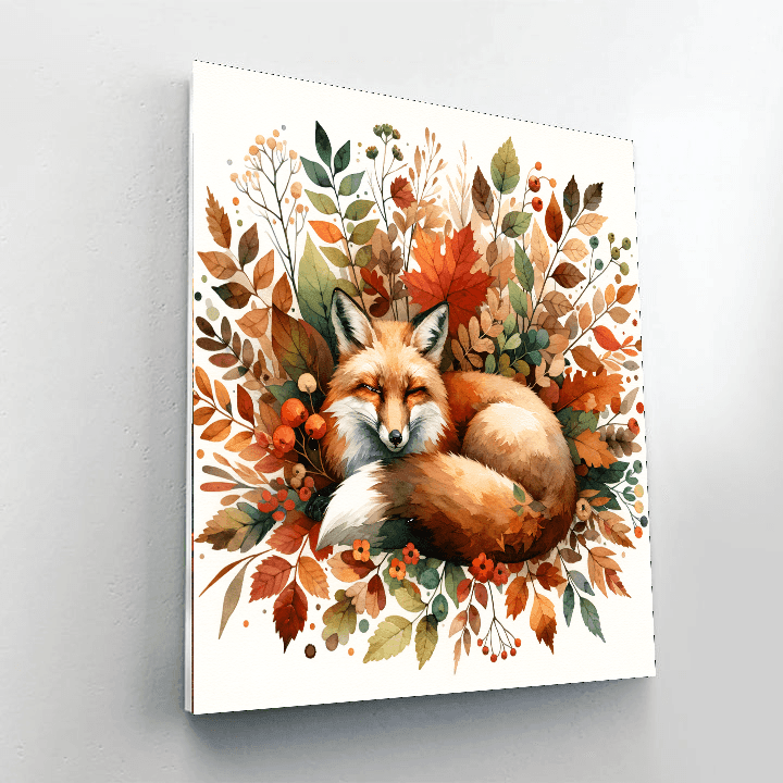 Fox Serenity DIY Paint By Numbers