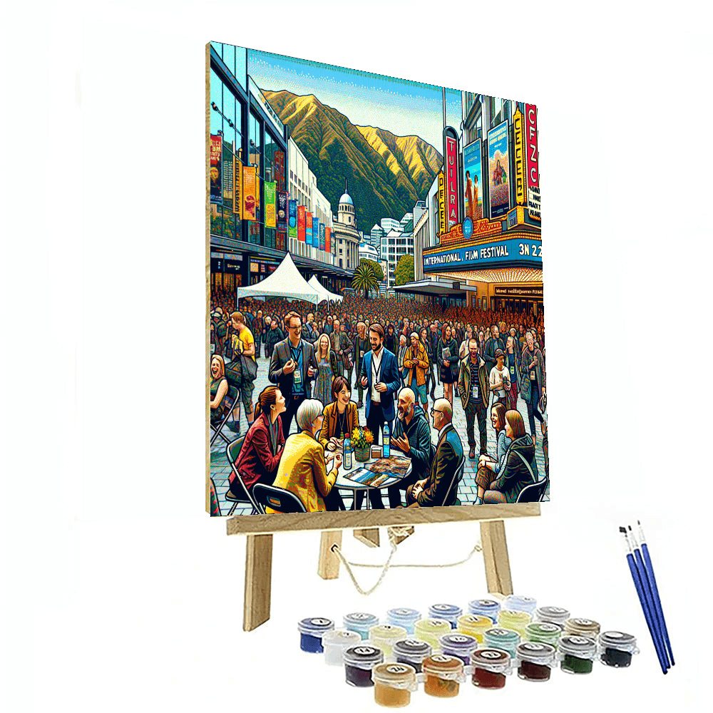 The New Zealand International Film Festival Painting By Numbers Kit