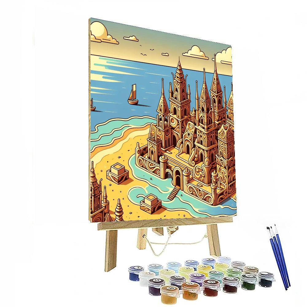 Sandcastle Spectacle Paint By Numbers Kits