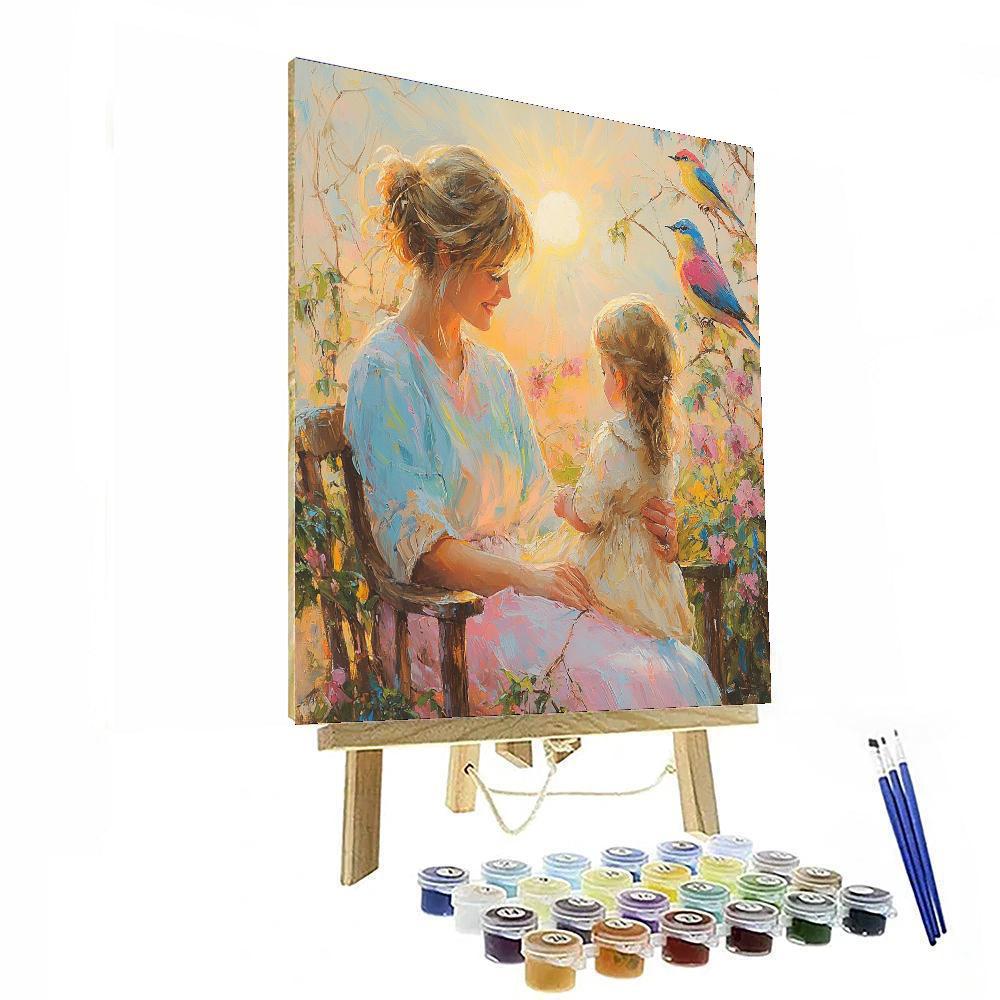 Morning Serenade With Mom Painting By Numbers Kit