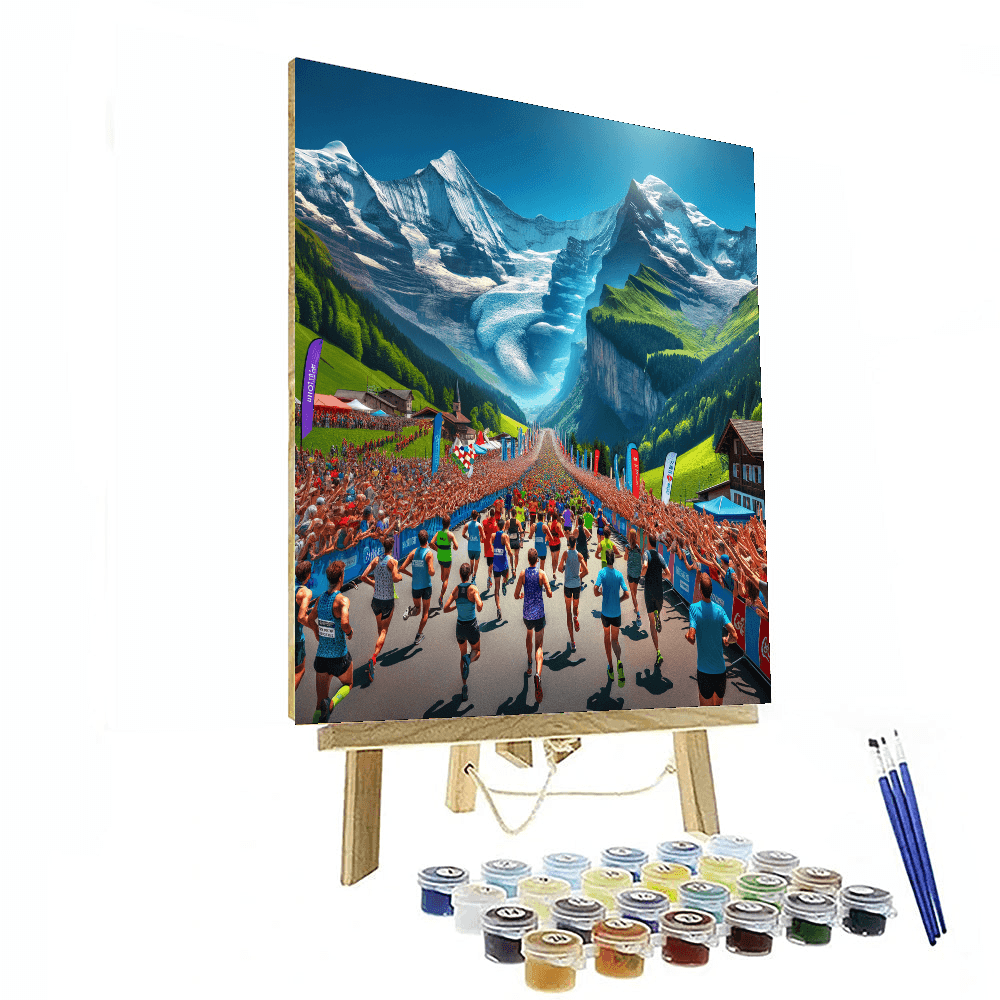 Jungfrau Marathon - Switzerland Paint By Numbers