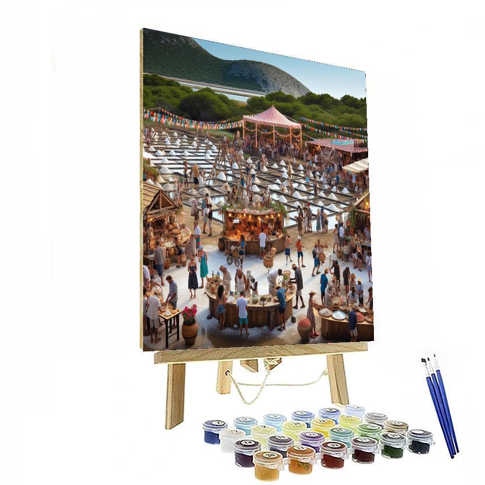 Fleur De Sel Festival - France Number Painting