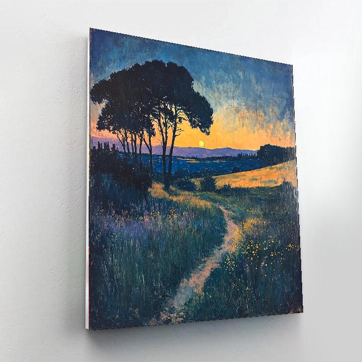 Edgar Degas Inspired Twilight Meadow Murmurs  Paint By Numbers