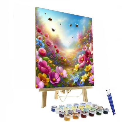 Breezy Spring Meadow Numbered Painting Kits