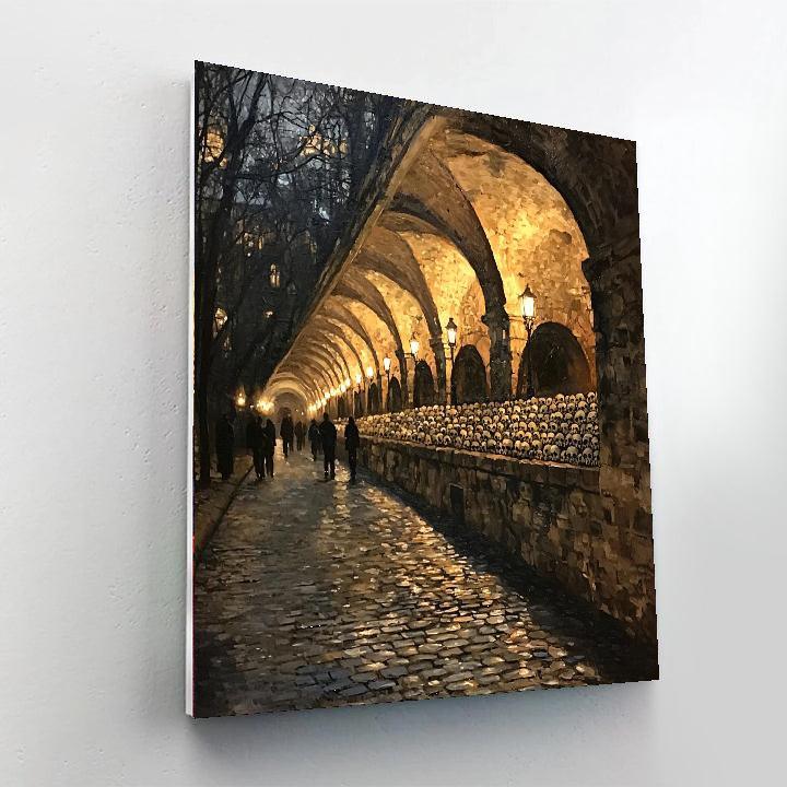 The Catacombs Of Paris - France Paint By Number