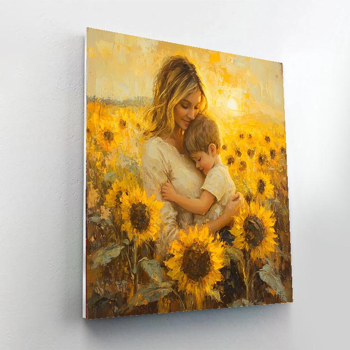 Radiance Of Motherhood Numbered Painting Kits