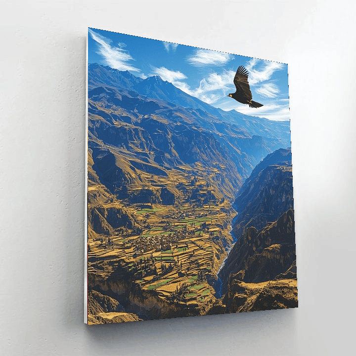 Colca Canyon - Peru Paint By Numbers Kits