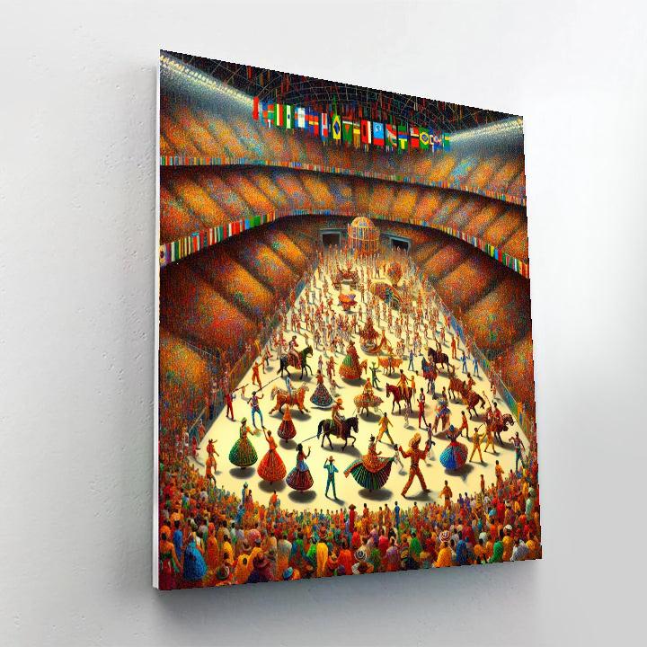 Parintins Folklore Festival - Brazil Paint By Numbers Kits