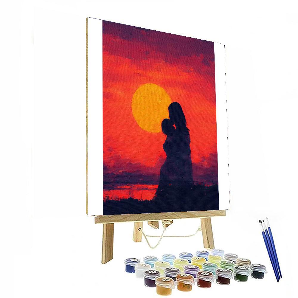 Silhouette Of Love Paint By Numbers Kits
