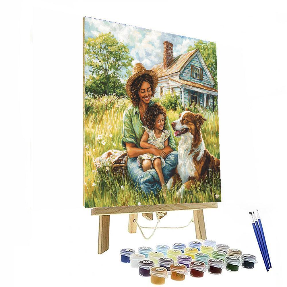 A Heartfelt Hug Paint By Numbers