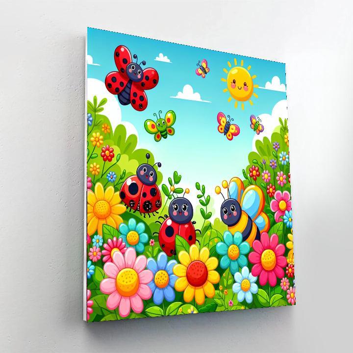 Curious Little Critters Paint By Number