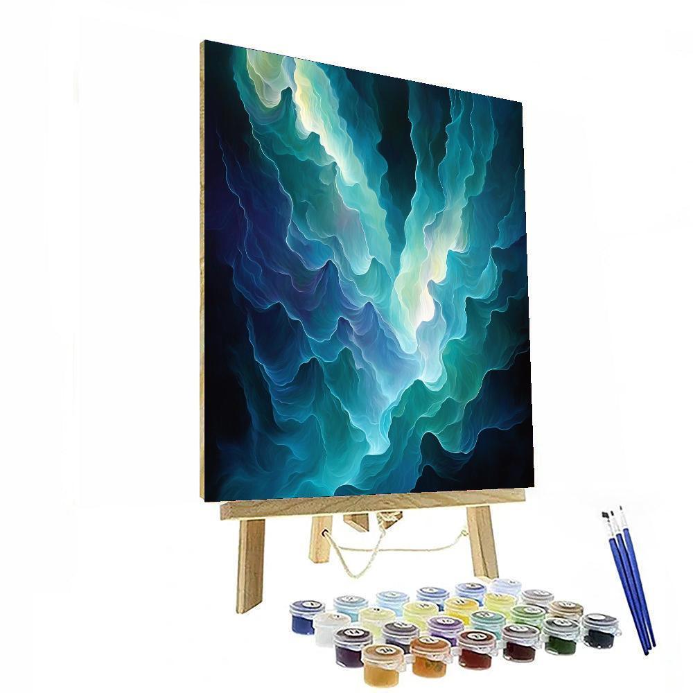 Michelangelo Inspired Mystical Auras  Paint By Number