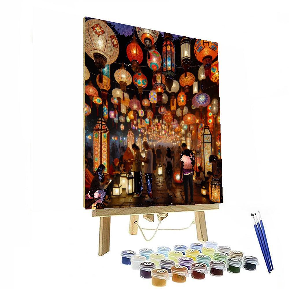 The Lotus Lantern Festival Paint By Numbers
