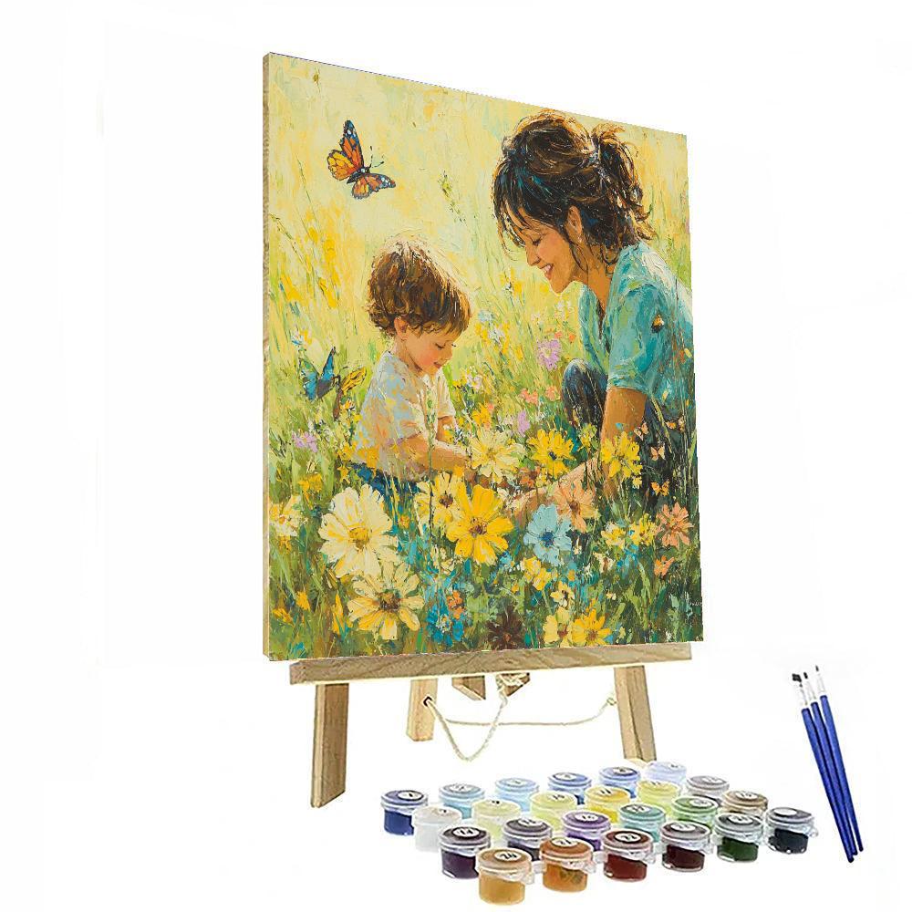 Cherished Moments In The Meadow Numbered Painting Kits