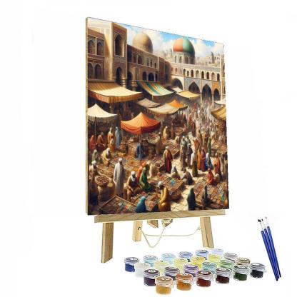 Ancient Marketplace Magic Paint By Numbers Kits