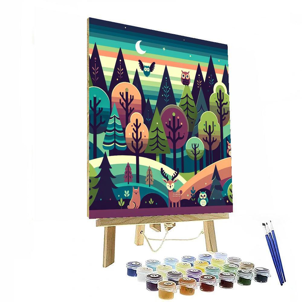 Wonder Woods Paint By Numbers Art