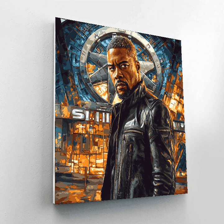 Samuel L. Jackson: The Authority Of Nick Fury DIY Paint By Numbers