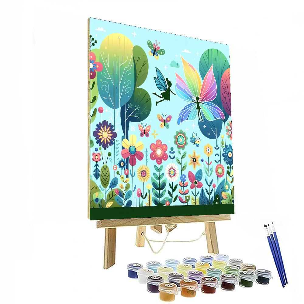 Dreamy Fairy World Paint By Numbers Art